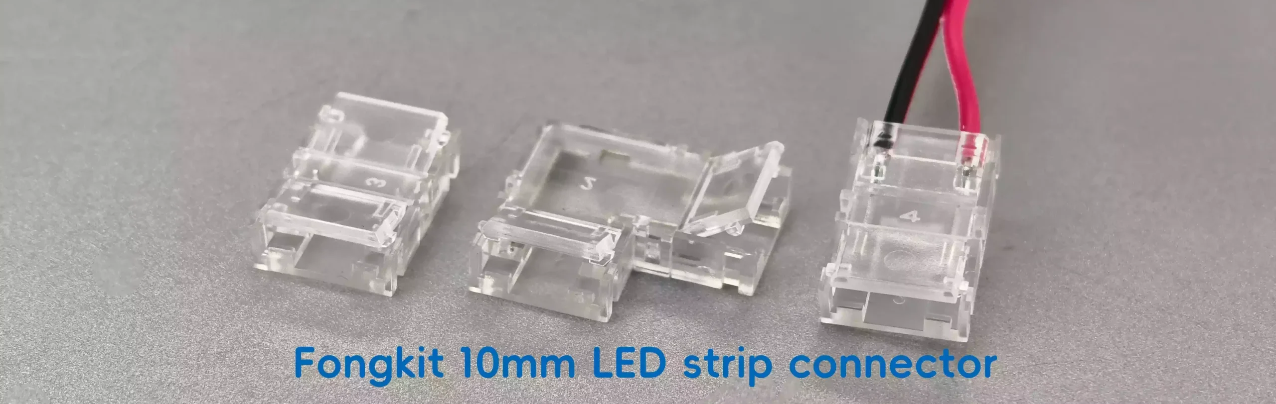 Fongkit 10mm LED Strip Connectors