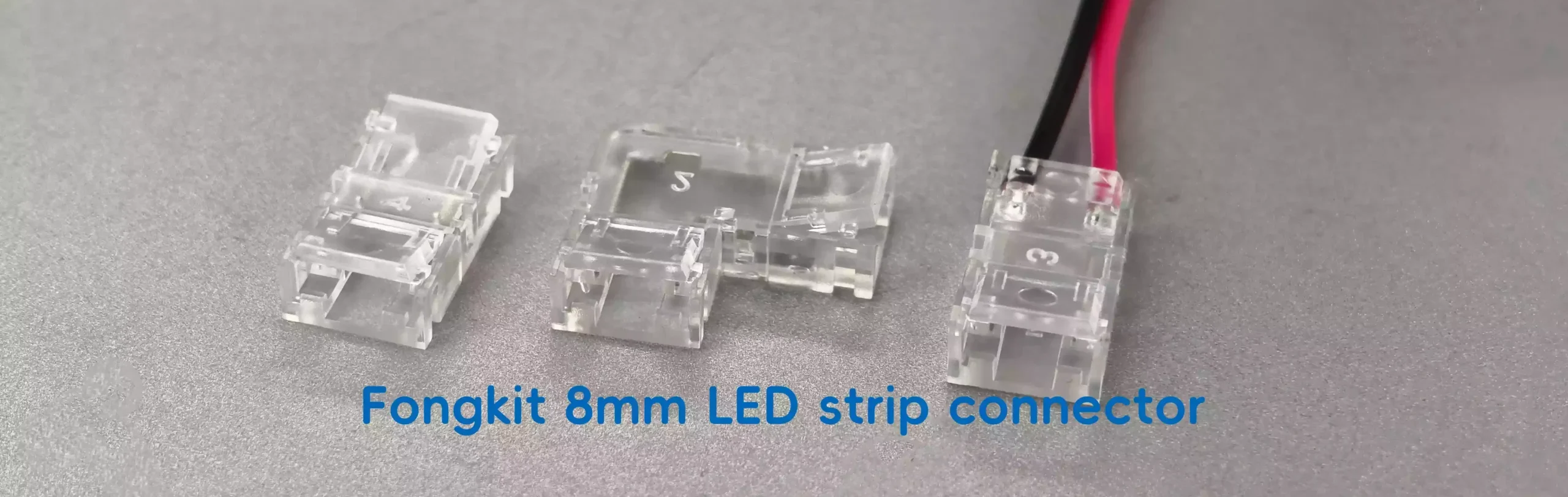 Fongkit 8mm LED Strip Connectors