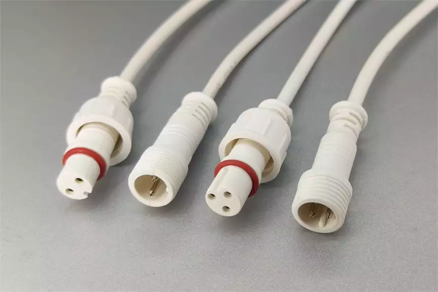 2pin 3pin M8 M10 waterproof cable