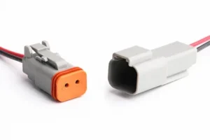 Deutsch 2 Pin Electrical Wire Connector Plug With Cable DT02