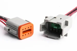 Deutsch 8 Pin Electrical Wire Connector Plug With Cable DT08