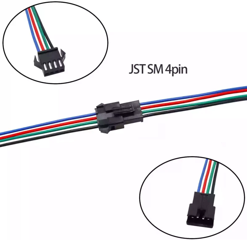 JST SM 4pin connector cable