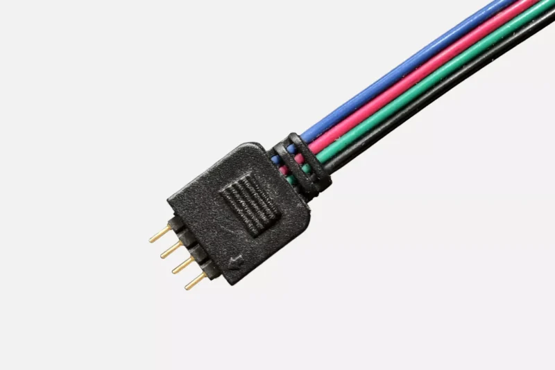 RGB led connector cable