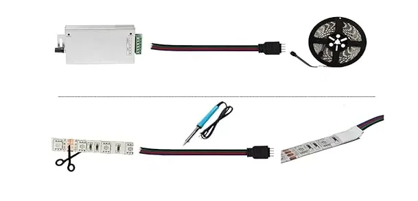 application of RGB connector cable