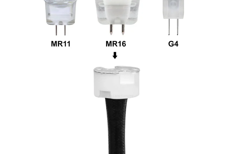 Ceramic lamp holder suit for MR16 MR11 G4