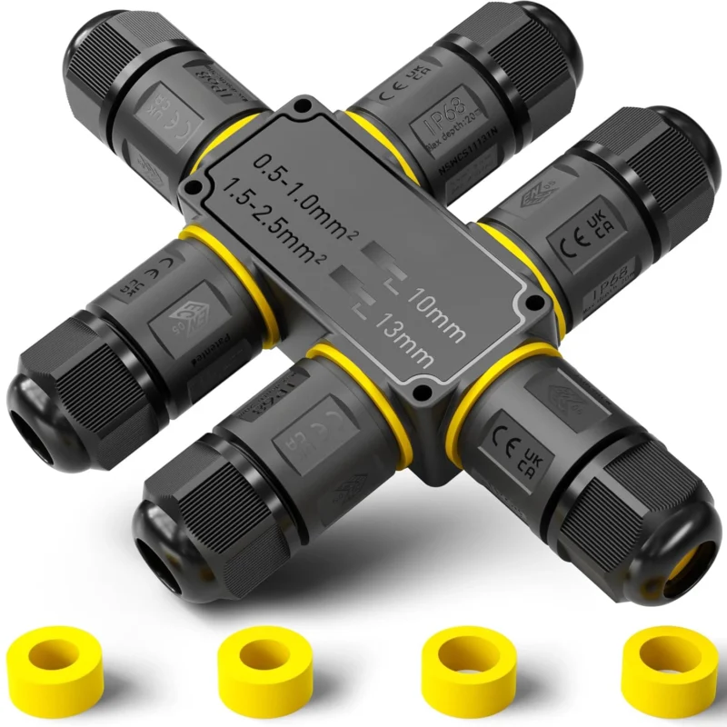 IP68 6-way Waterproof Connector