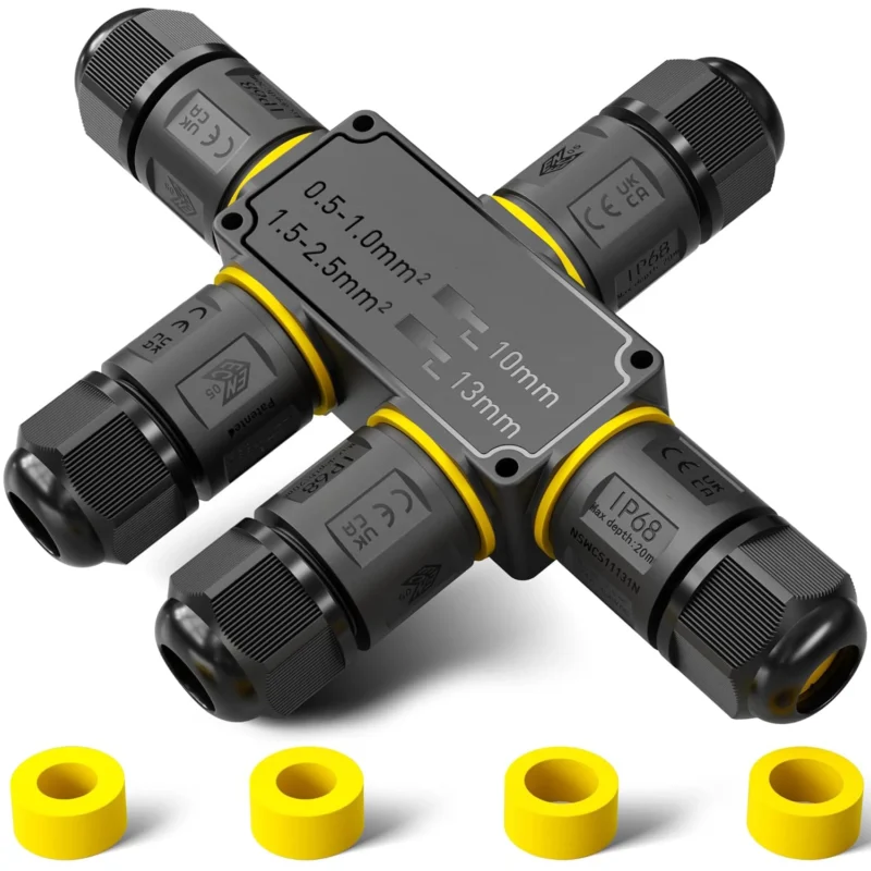IP68 5-way Waterproof Connector